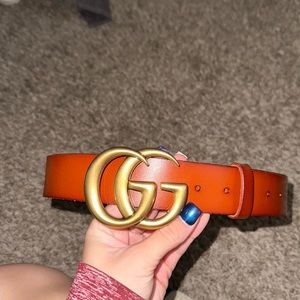 BROWN GUCCI BELT